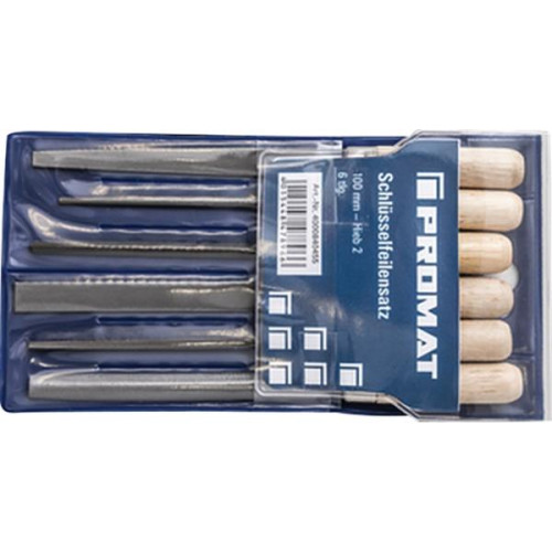 Warding file set 100mm 6 pcs
