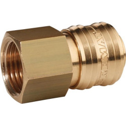 Air coupling brass female 3/8` SF30