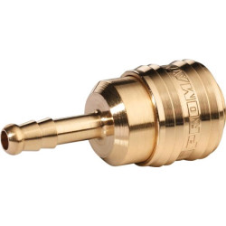 Air coupling brass stem 13mm SH40