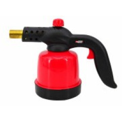 Gas blow lamp with piezo