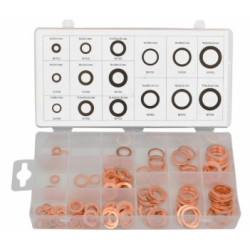 Copper washer set 150pcs.