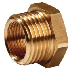 Brass Reducer 1/2M x 3/8F
